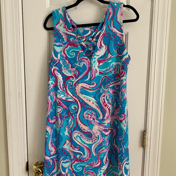 Aryeh Tropical Swing Dress - Size M - Picture 2 of 4